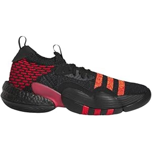 NWT  Adidas Men\'s Trae Young 2.0 Basketball Shoes, color black/red Size 10 Mens main image 5